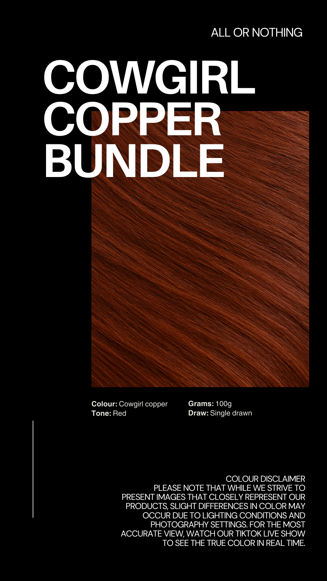 GG RAW COLOURED BUNDLE (100g) 🔔 BF discount on TT LIVE 28/11