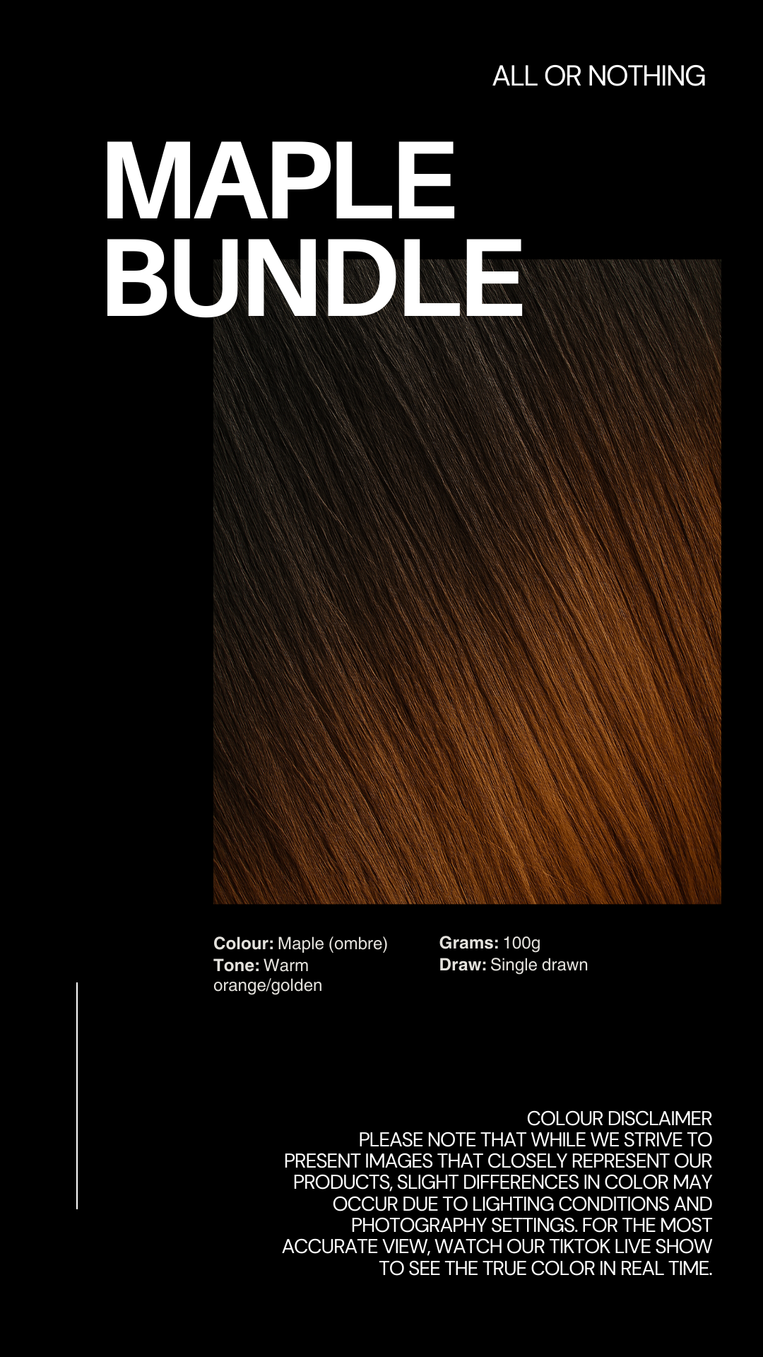 GG RAW COLOURED BUNDLE (100g) 🔔 BF discount on TT LIVE 28/11