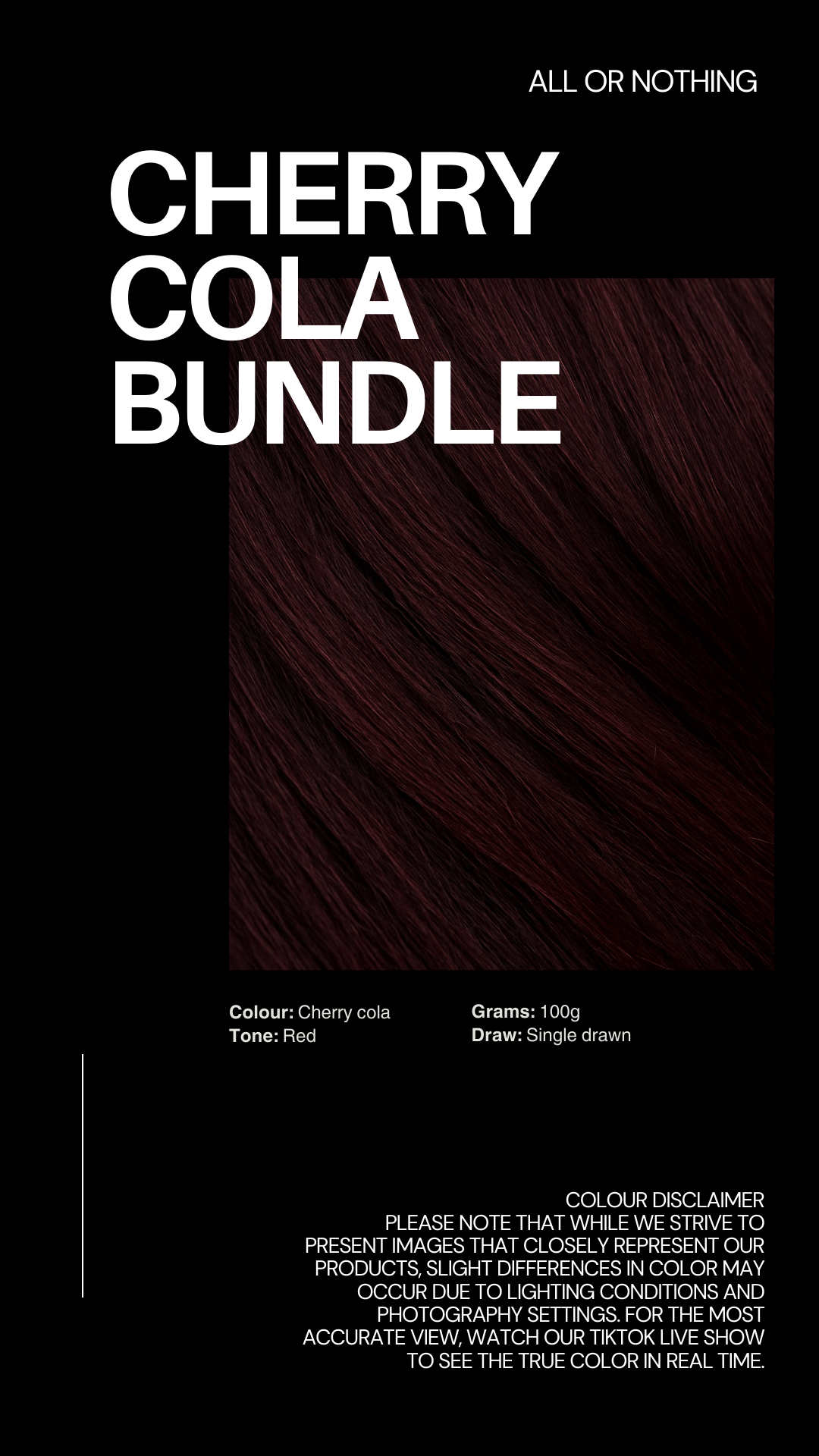 GG RAW COLOURED BUNDLE (100g) 🔔 BF discount on TT LIVE 28/11