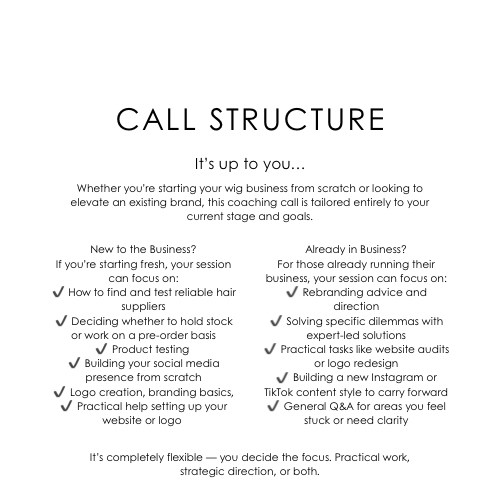 1-1 coaching call(DM for availability)