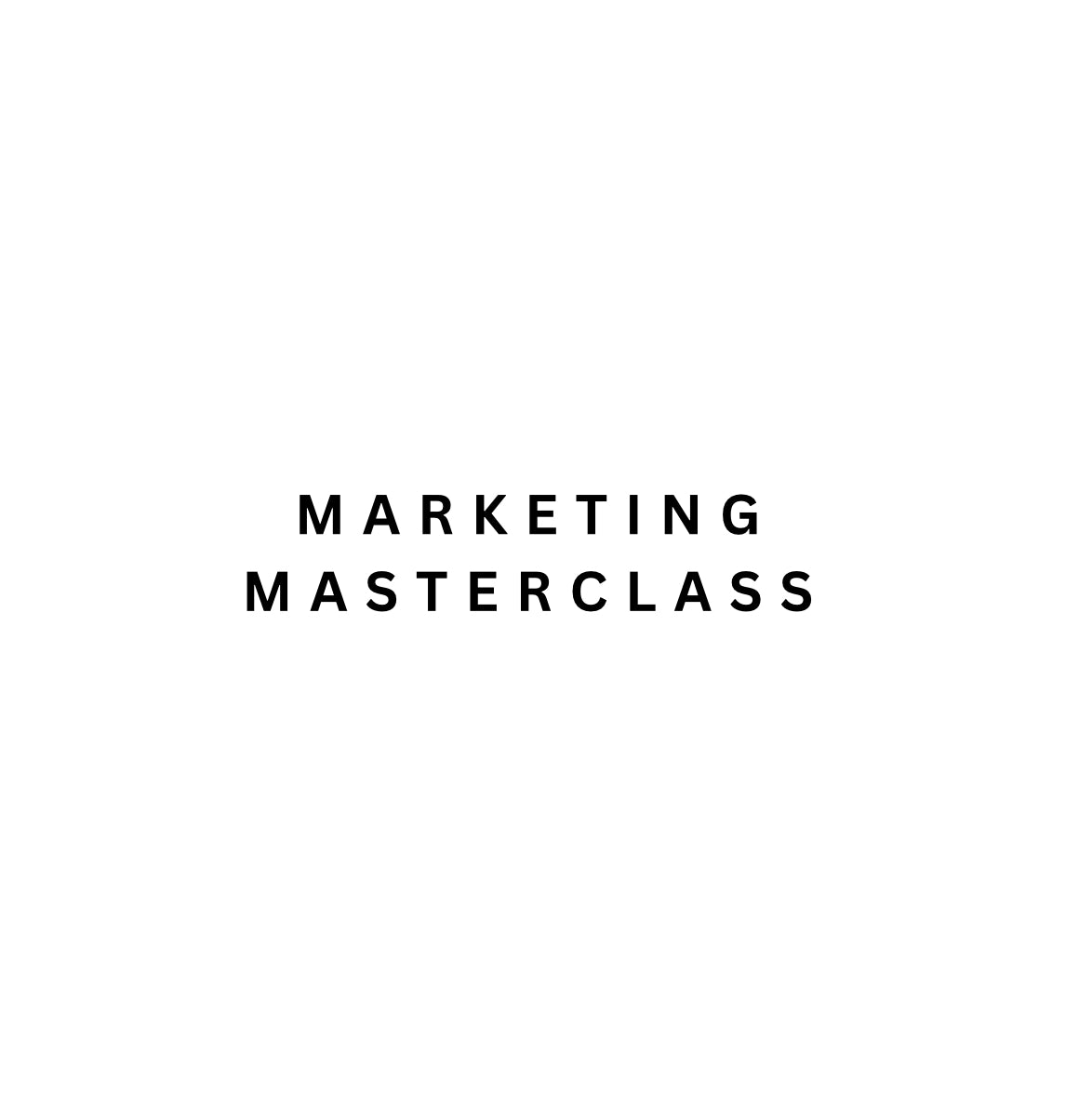 4hr Marketing masterclass (instant download)