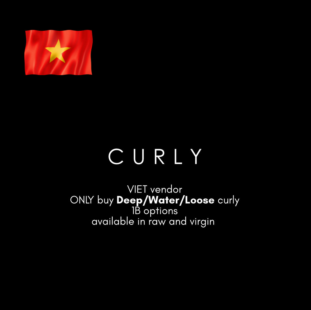 CURLY VIET vendor (NOT A LIST)