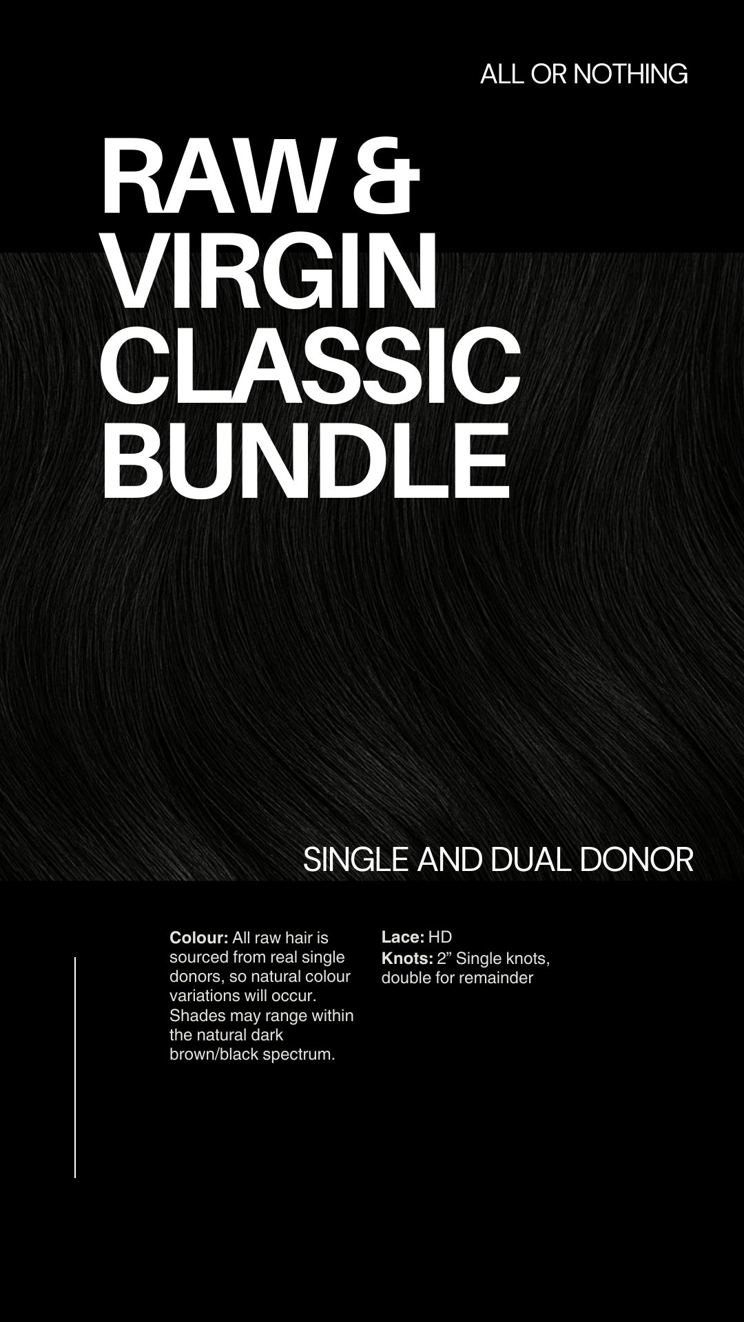 GG RAW&VIRGIN BUNDLE (100g/1Bundle)